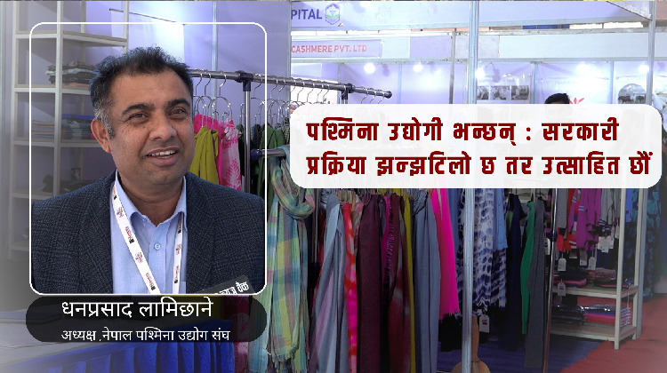 पश्मिना उद्योगी भन्छन्- सरकारी प्रक्रिया झन्झटिलो छ तर उत्साहित छौँ : धनप्रसाद लामिछाने