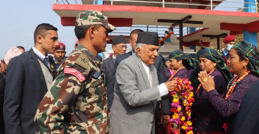 सहिदलाई सम्झेर नेपाललाई स्वर्ग बनाउन जुटौँ : राष्ट्रपति पौडेल