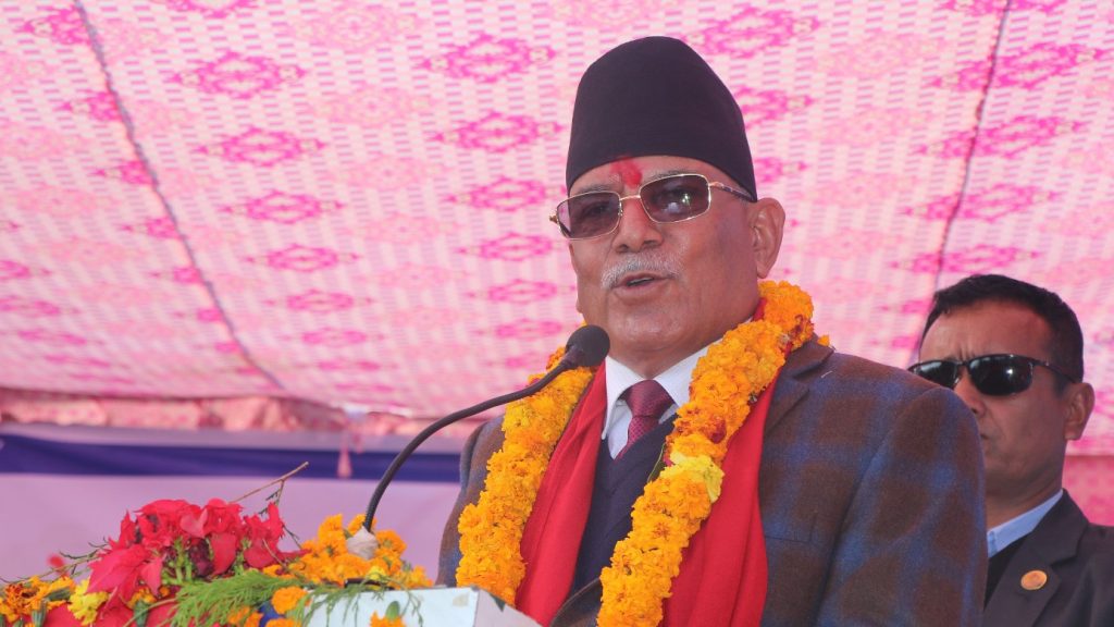 जनयुद्धको बलमा मुलुकमा राजनीतिक क्रान्ति संस्थागत भयो : प्रचण्ड