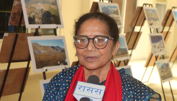 रासस तस्बिर प्रदर्शनीमा सिङ्गो नेपाल झल्कियो : कमलादेवी पन्त