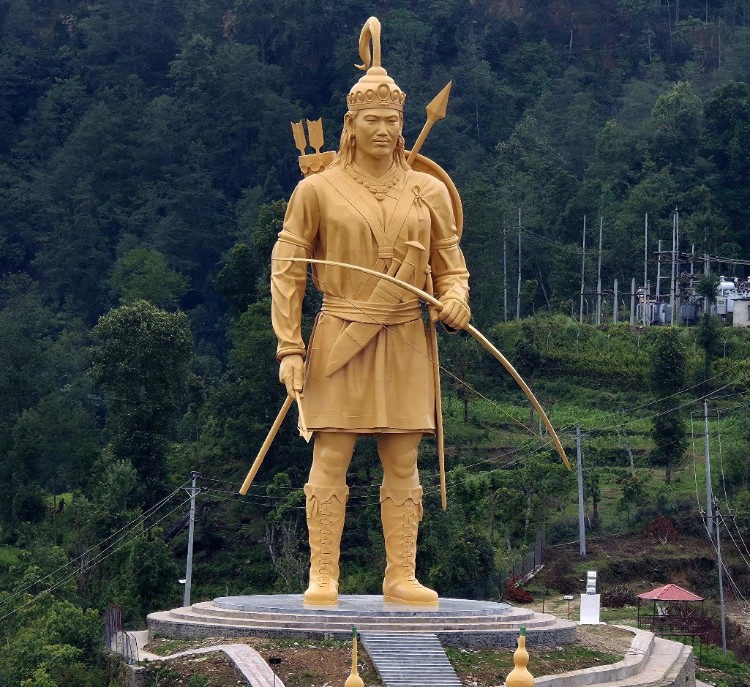 बुइपामा ११० फिट अग्लो यलम्बरको प्रतिमासहित पार्क निर्माण बुइपामा ११० फिट अग्लो यलम्बरको प्रतिमासहित पार्क निर्माण