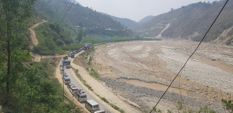 विपी राजमार्ग : साउनभर राति १२ घण्टा बन्द