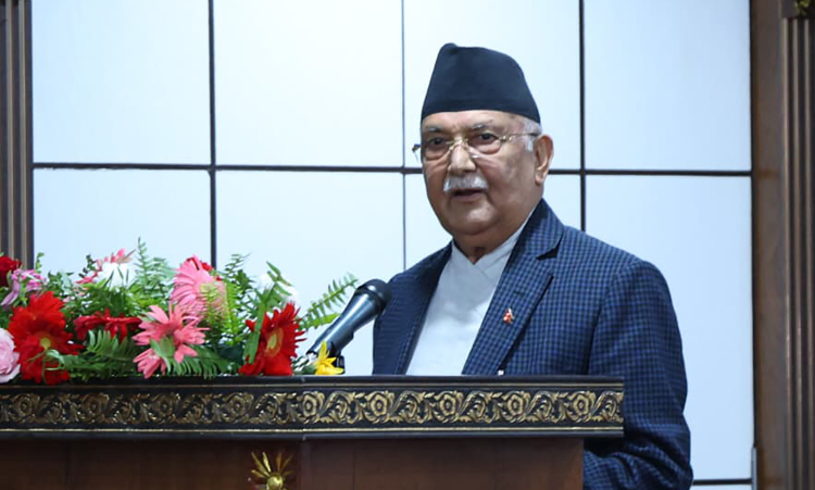 लोकतान्त्रिक गणतन्त्रमा प्रतिगमनकारी कानुन आउन सक्दैन : प्रधानमन्त्री ओली लोकतान्त्रिक गणतन्त्रमा प्रतिगमनकारी कानुन आउन सक्दैन : प्रधानमन्त्री ओली
