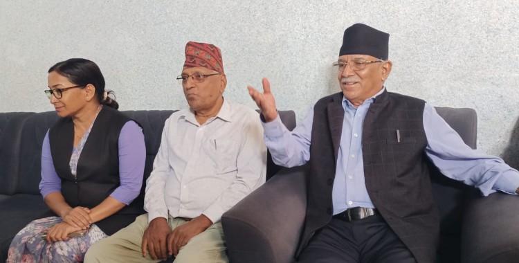 सरकारमा जाने विषय हाम्रो प्राथमिकतामा छैन : प्रचण्ड