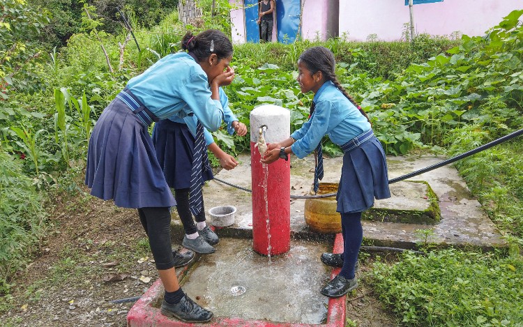 सभापोखरीका चार सय घरमा खानेपानीको पहुँच